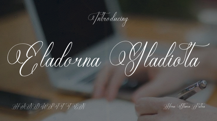 Eladorna Gladiota Font