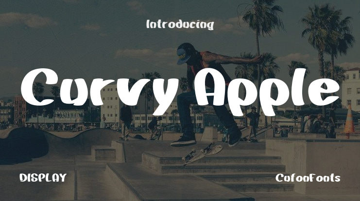 Curvy Apple Font