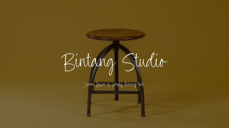 Bintang Studio Font