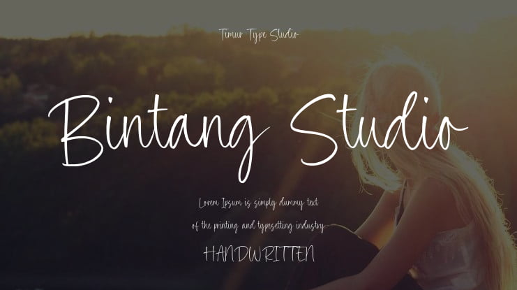Bintang Studio Font