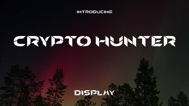 Crypto Hunter Font Family