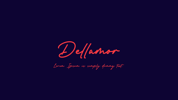 Dellamor Font