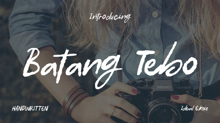 Batang Tebo Font