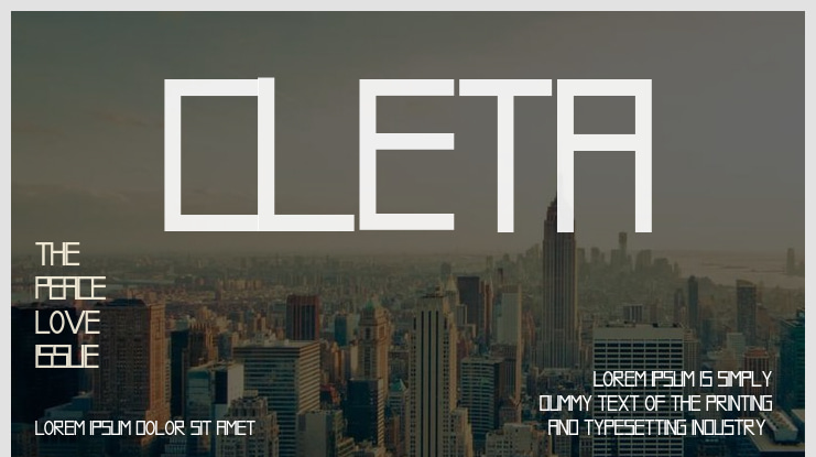 Cleta Font