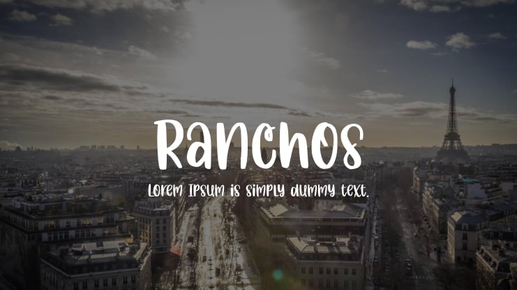 Ranchos Font