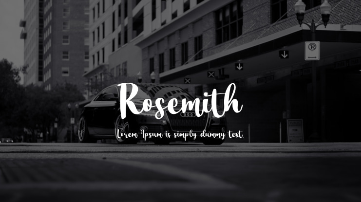 Rosemith Font