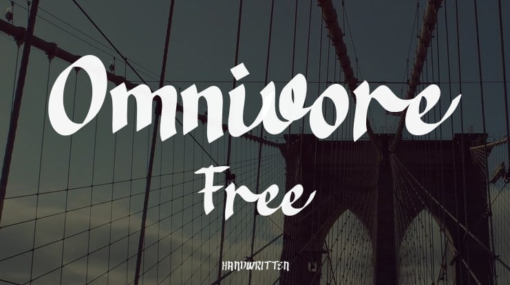 Omnivore Free Font
