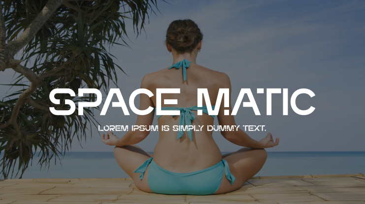 Space Matic Font