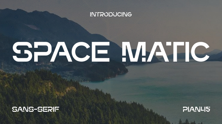 Space Matic Font