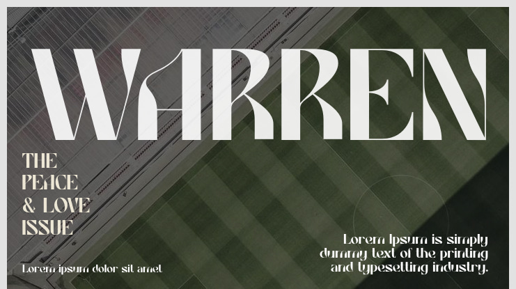 WARREN Font
