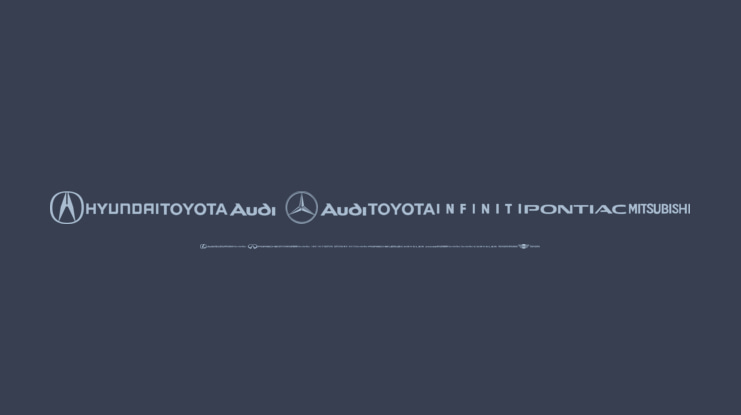 Auto Motive Font