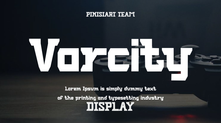 Varcity Font