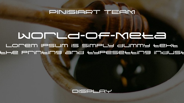 World-of-Meta Font