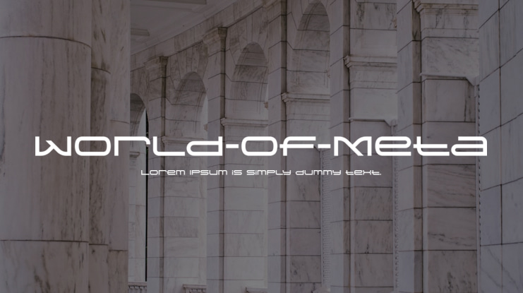 World-of-Meta Font
