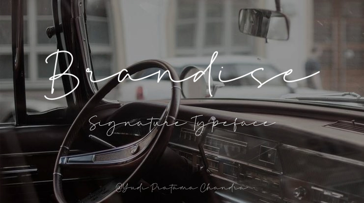 Brandise Signature Font