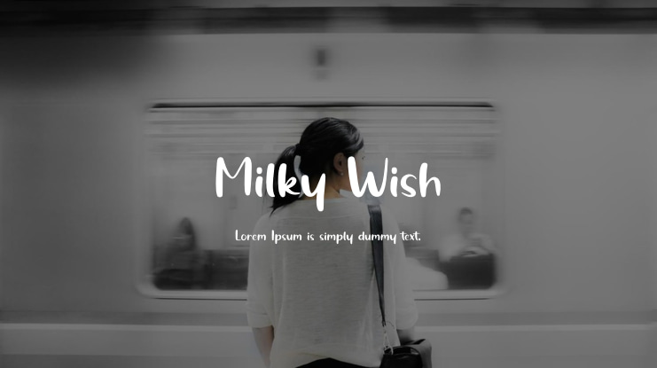 Milky Wish Font