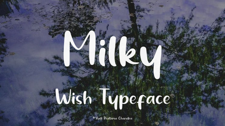 Milky Wish Font