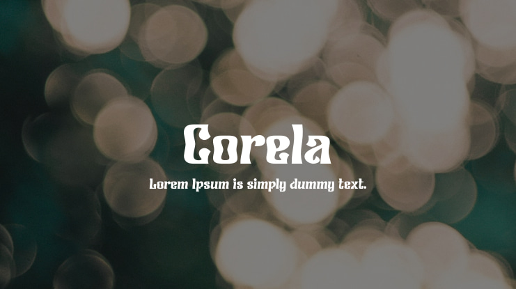 Corela Font