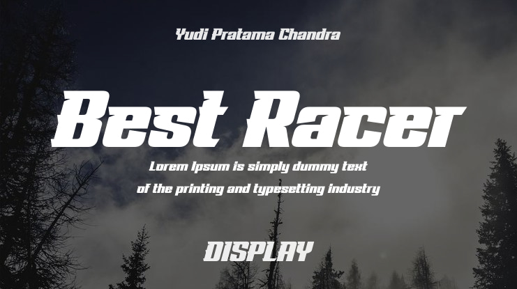 Best Racer Font