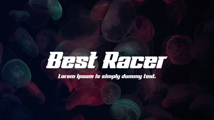 Best Racer Font