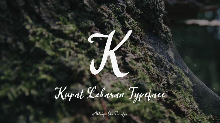 K Kupat Lebaran Font