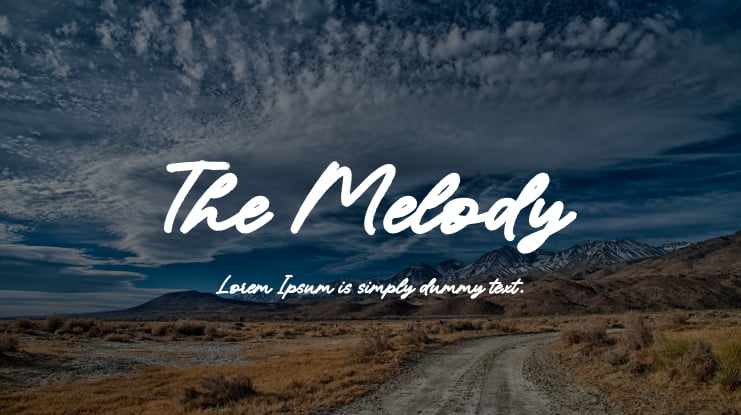 The Melody Font