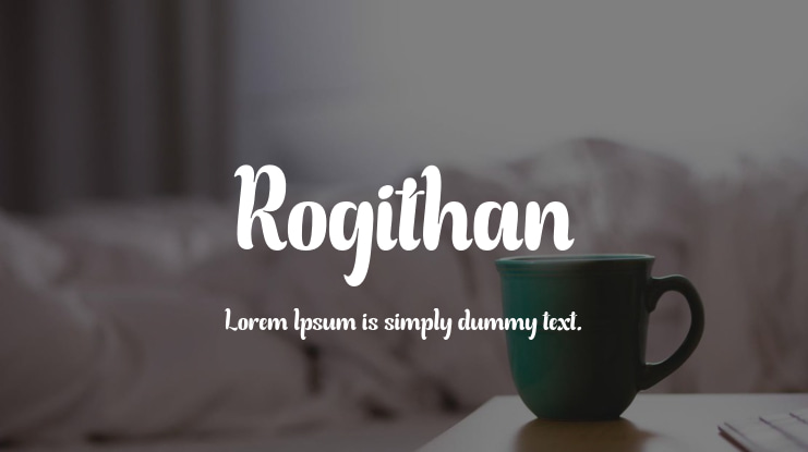 Rogithan Font