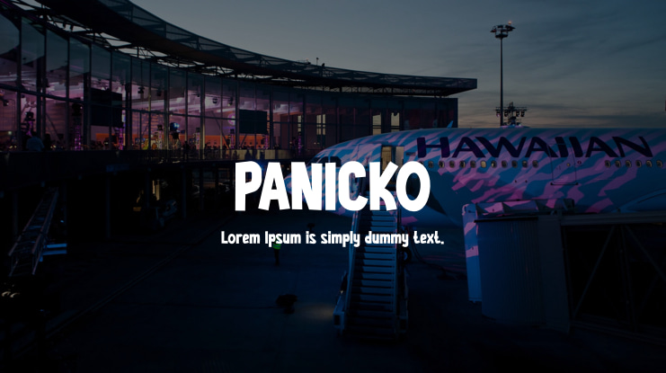 PANICKO Font