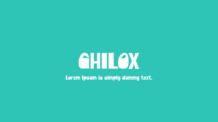 CHILOX Font