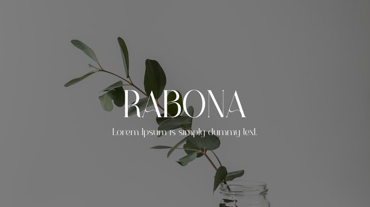 RABONA Font
