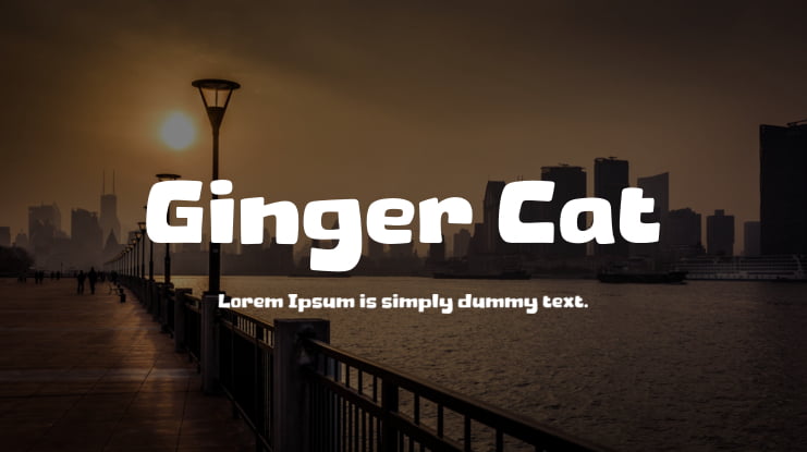 Ginger Cat Font