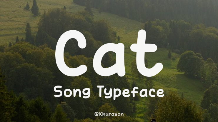 Cat Song Font