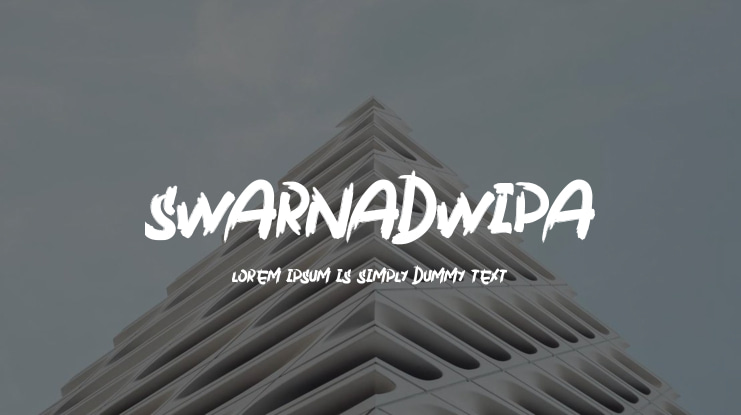 Swarnadwipa Font