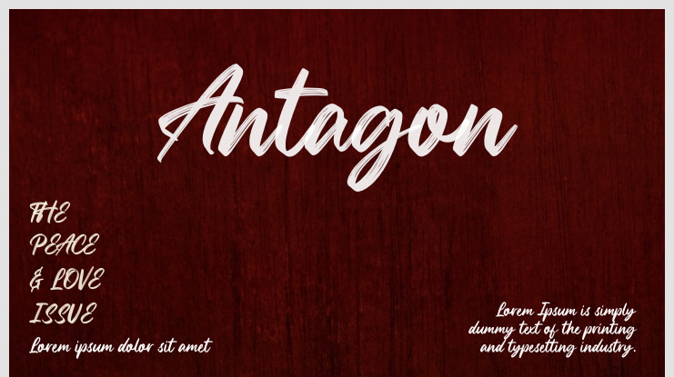 Antagon Font