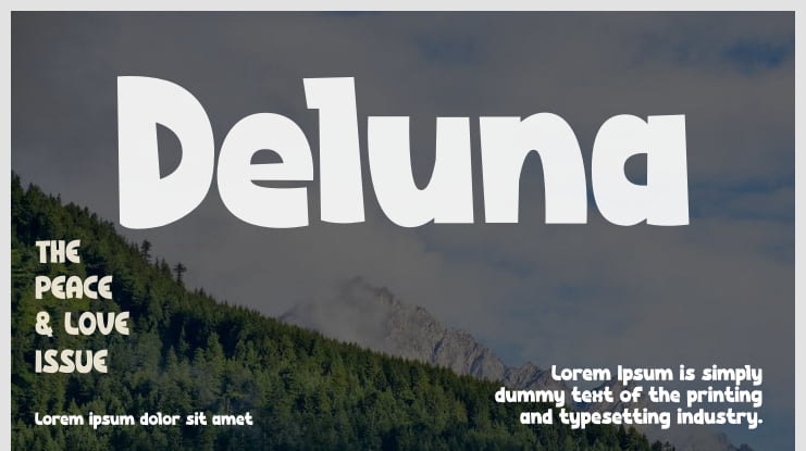 Deluna Font