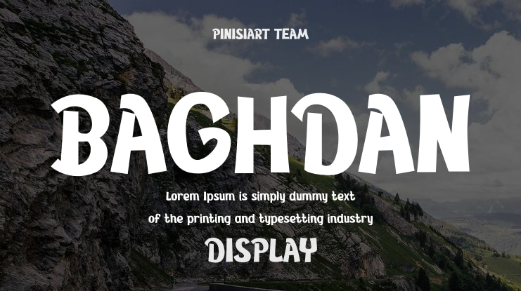 BAGHDAN Font
