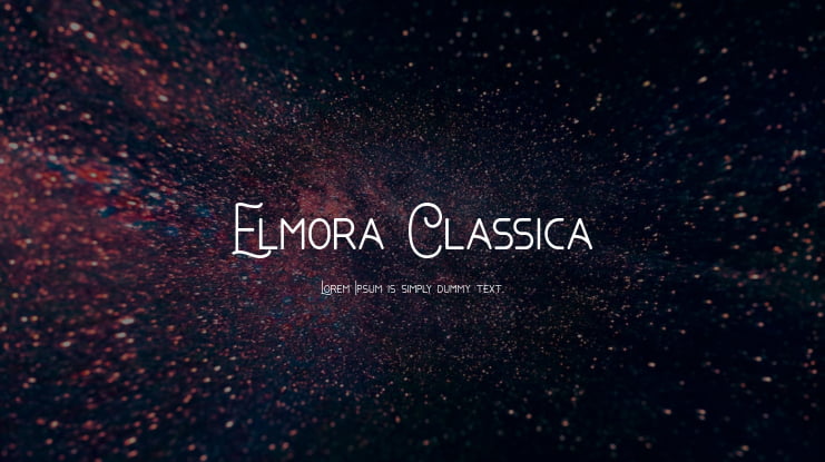Elmora Classica Font
