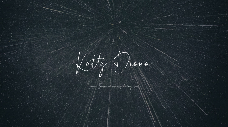 Katty Diona Font