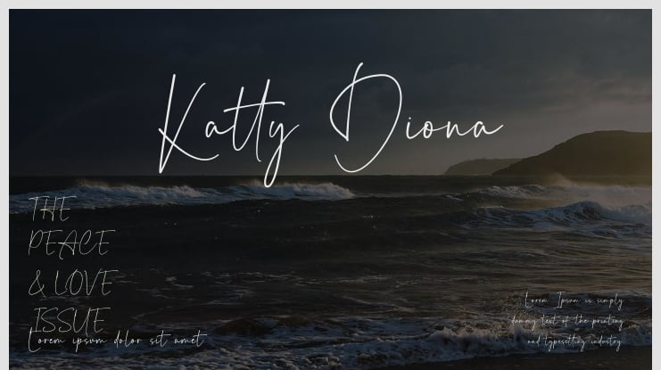 Katty Diona Font