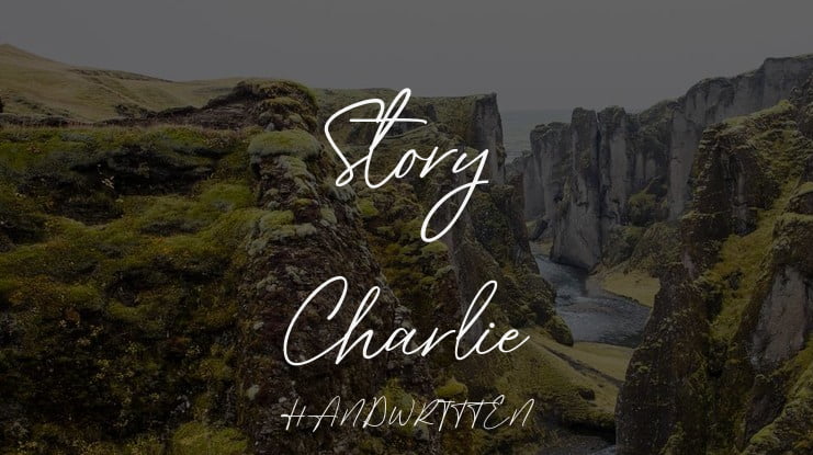 Story Charlie Font