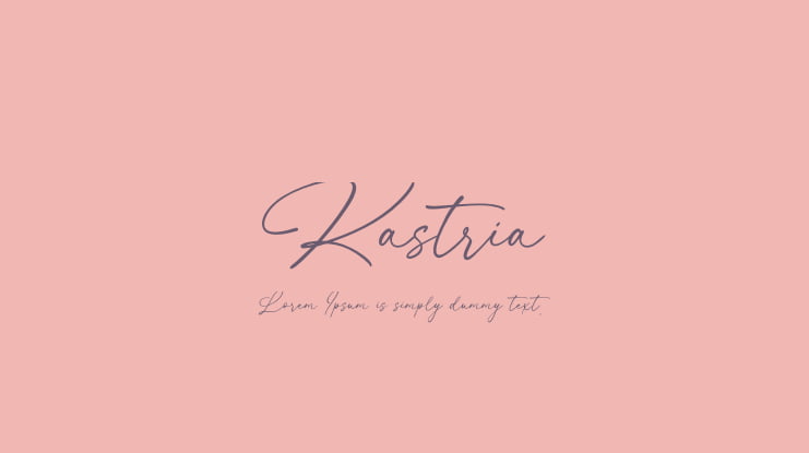 Kastria Font