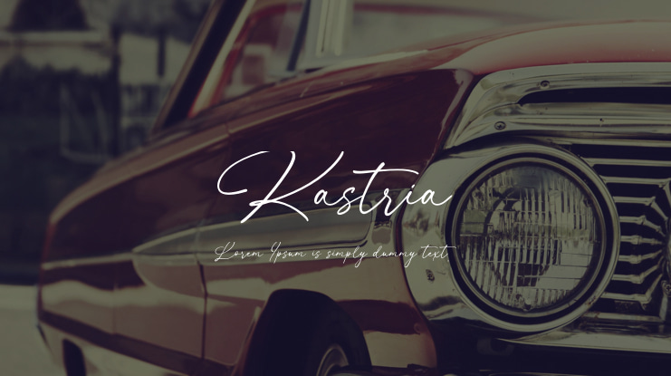 Kastria Font