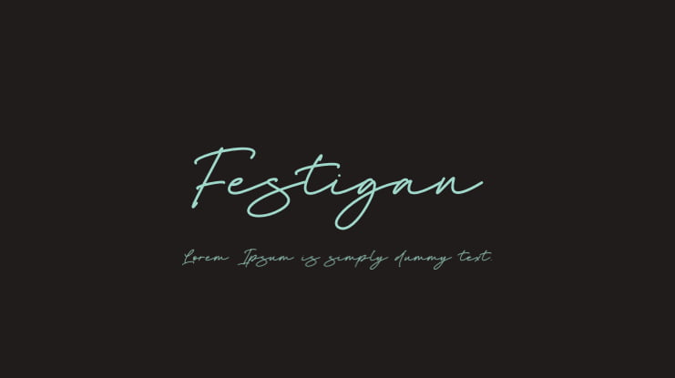 Festigan Font