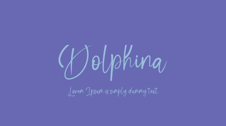 Dolphina Font