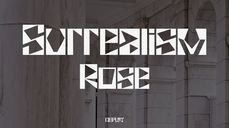 Surrealism Rose Font
