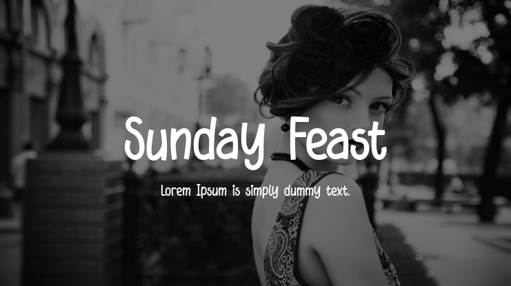 Sunday Feast Font