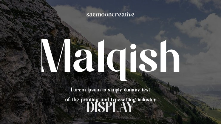 Malqish Font