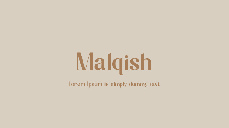 Malqish Font