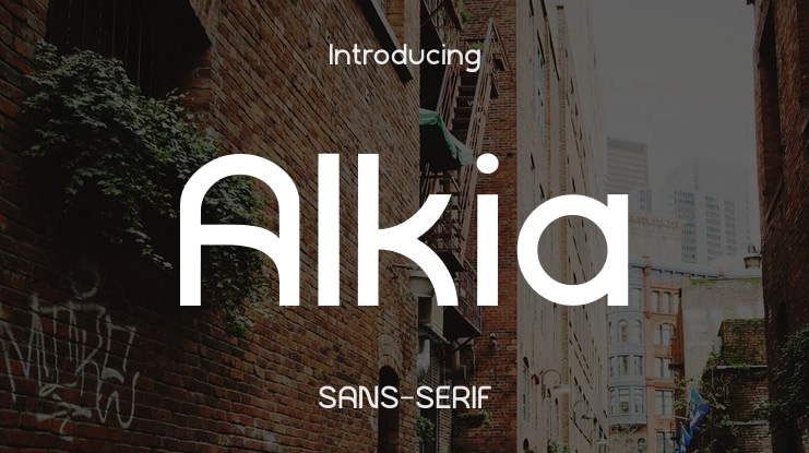 Alkia Font