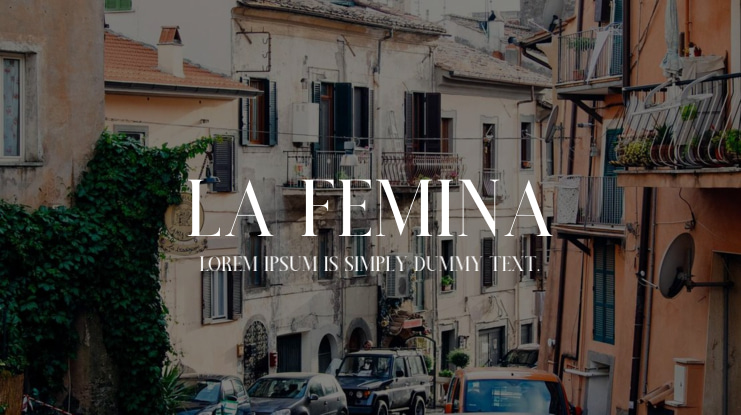 La Femina Font